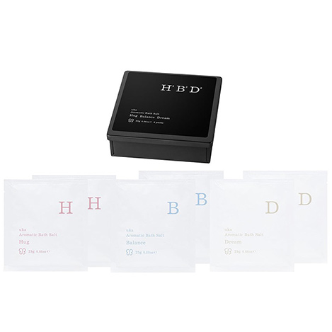 ギフトにもおすすめ、アロマティックバスソルトがセットになって登場