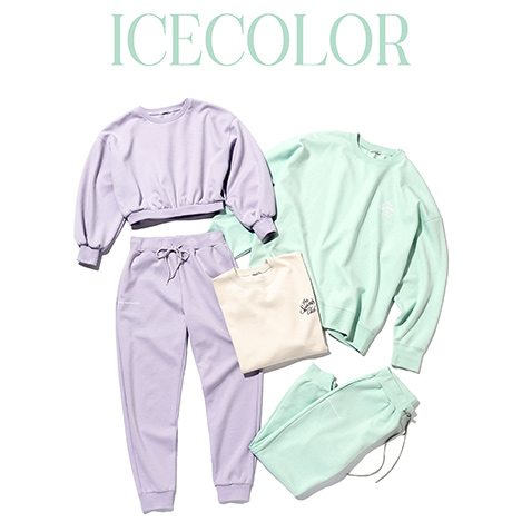 【Pastel in Autumn】ICE COLOR SWEAT