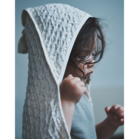「マールマール」フード付きワッフルタオルとブランケットが登場