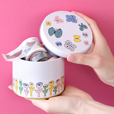 「mt×mina perhonen」マスキングテープのアレンジ集