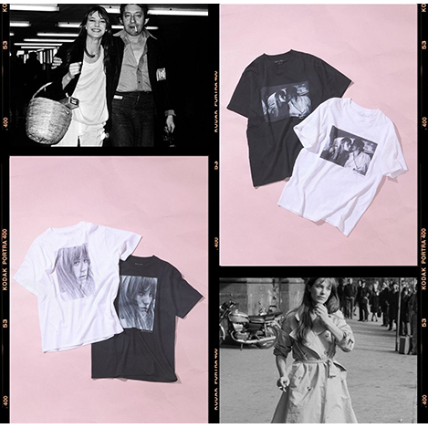 「クチュール ド アダム」からジェーン・バーキンのTシャツ登場！
