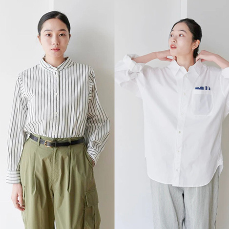 【PICK UP】「レリル」の名品　ピマソロシャツ・ブラウスが再入荷しました