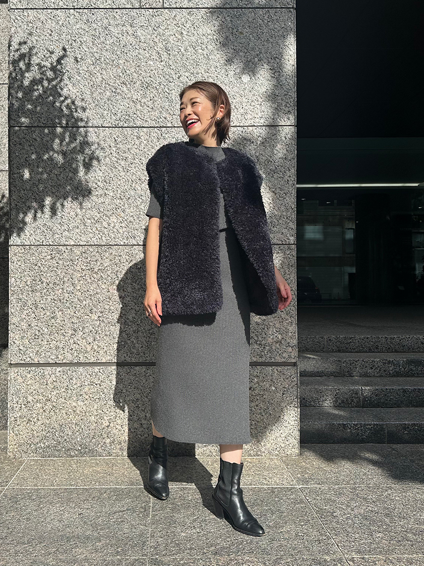 デイリーに華を添える、エフォートレスな秋冬スタイル