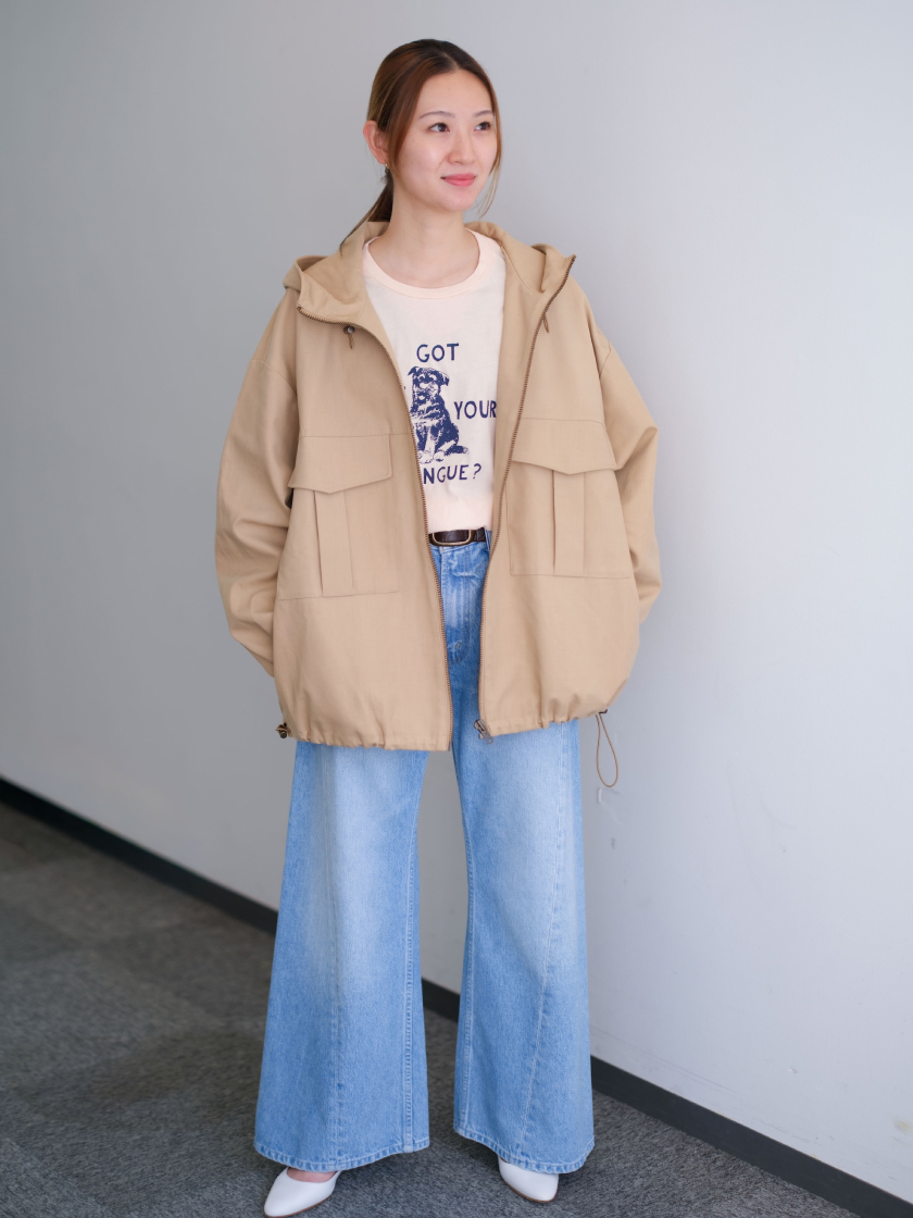 シルエットで選ぶ「マザー」の最新ワイドデニムスタイリング