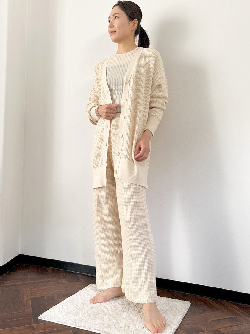 “ゆるいい!”大人が着たい、洗えるシアーニットトップス