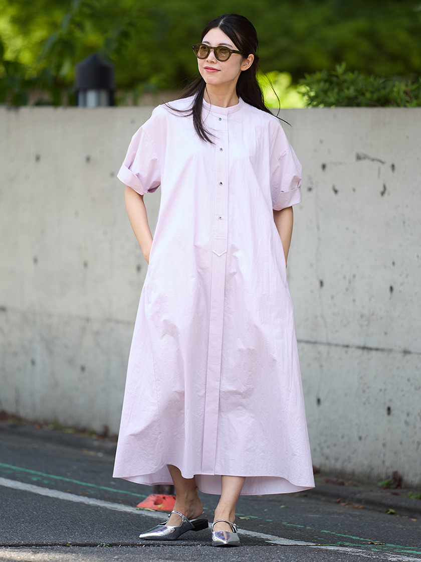 毎日着たい、洗えるドレスとちょっとよそ行きブラウス