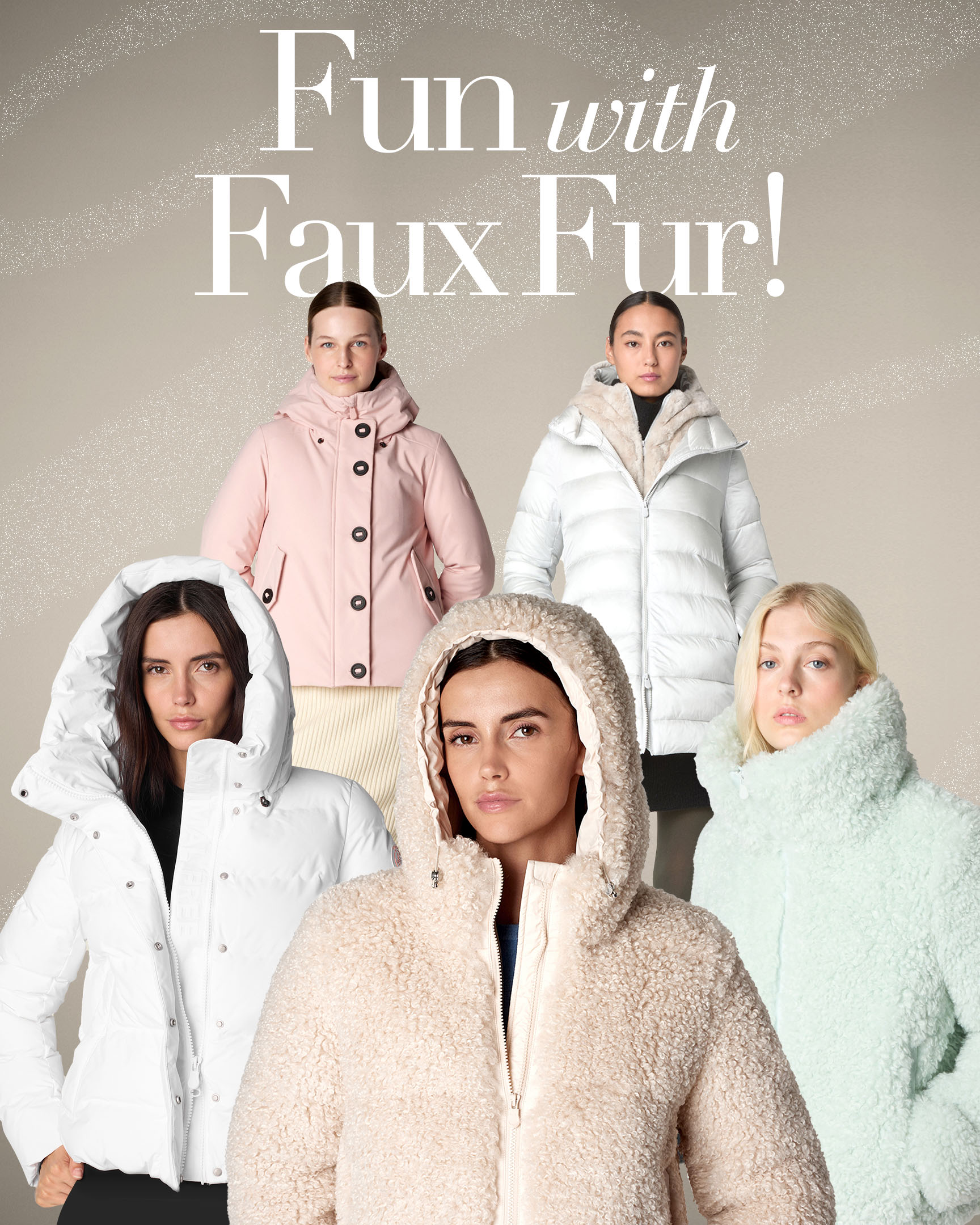 「セーブ・ザ・ダック」の新作フェイクファーアウターに注目