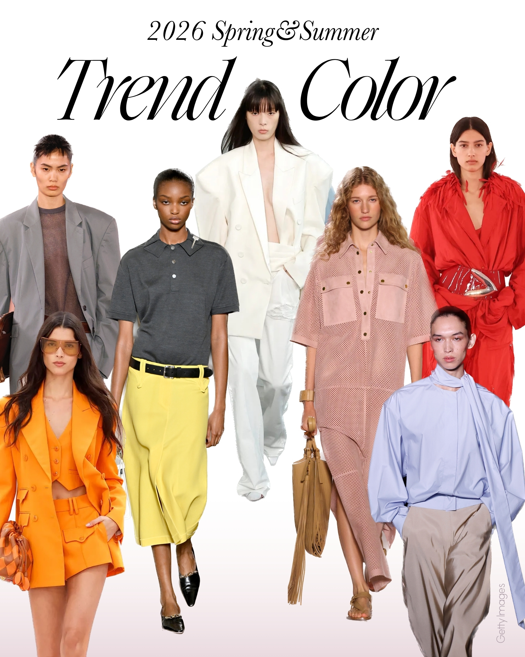 【2026春夏トレンドカラー】春のワードローブを更新する、注目の12色