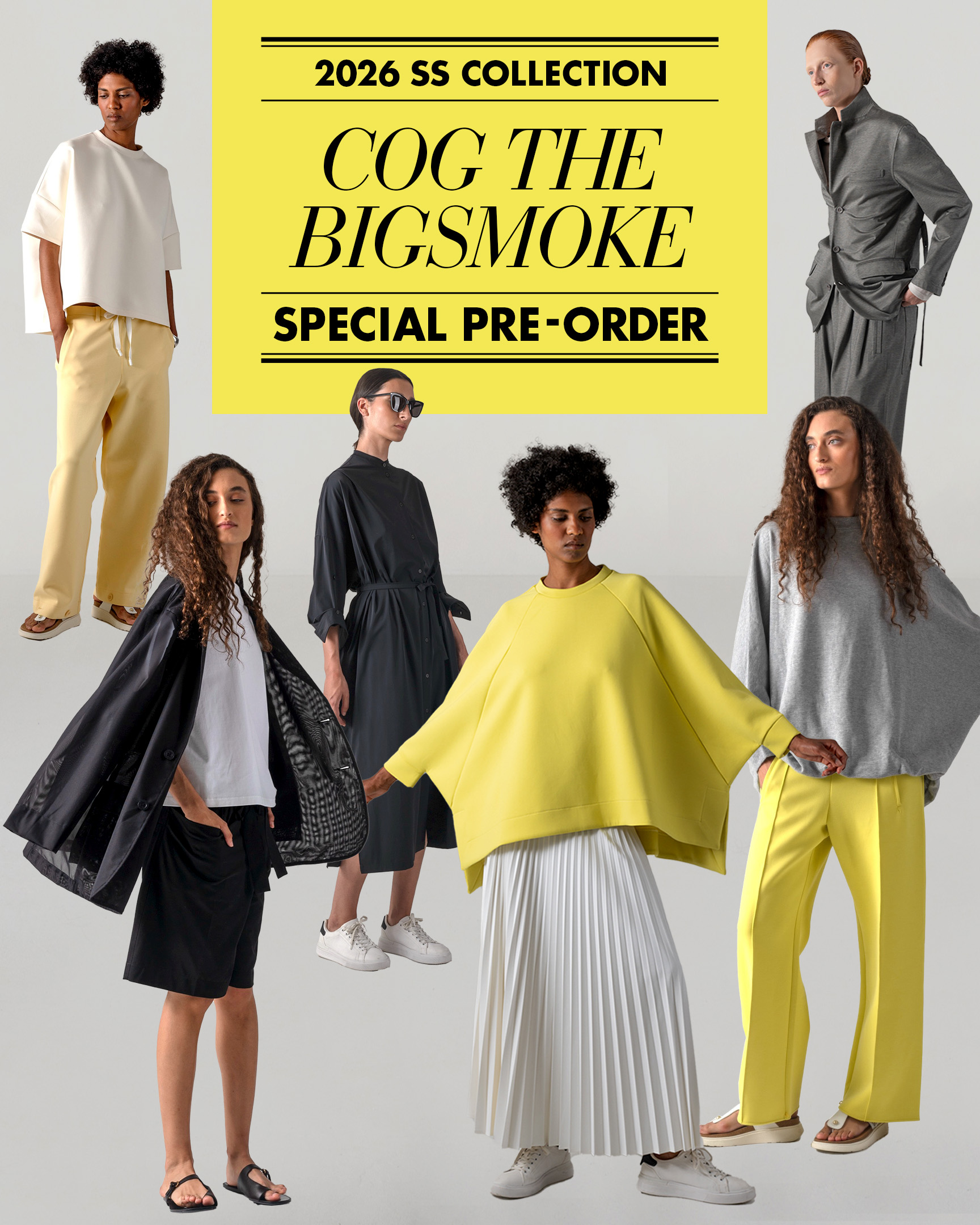 「コグ ザ ビッグ スモーク」の春の新作をいち早くチェック！