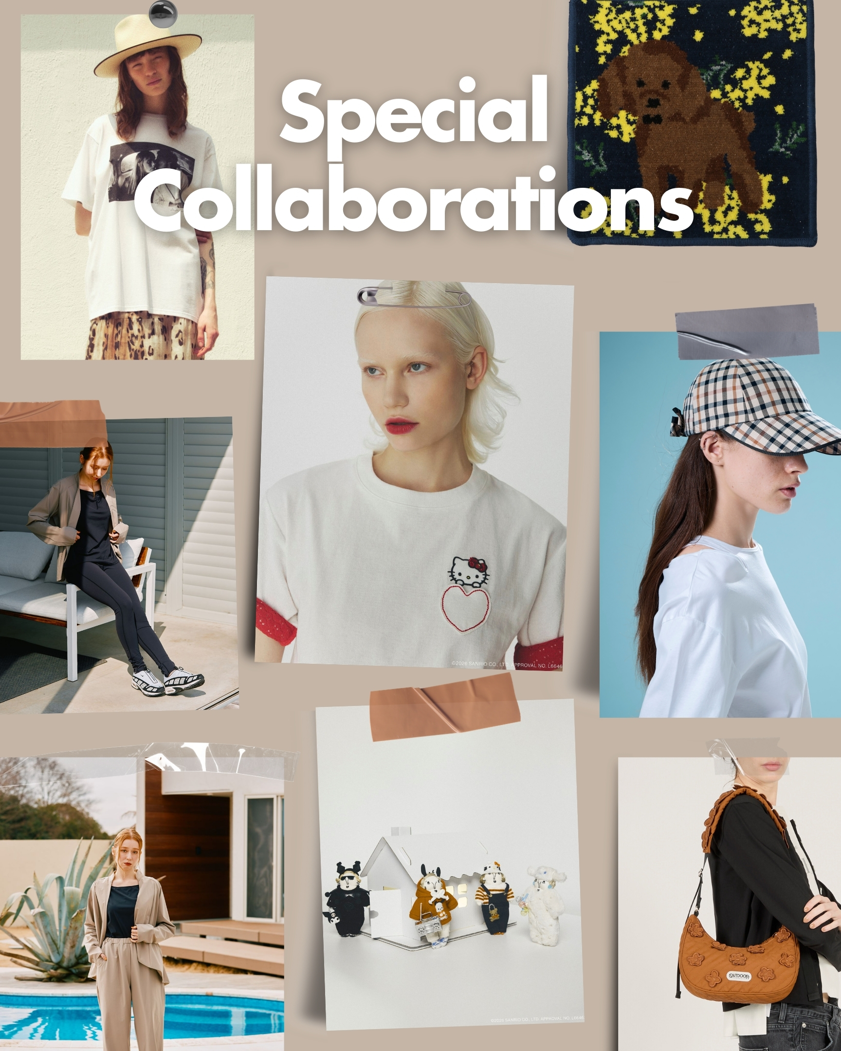 今しか買えない、特別なコラボアイテムに注目！