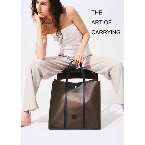 ミニマルな美しさと機能性と。シーンレスに楽しめる「ジ アートオブキャリング」の新作バッグ