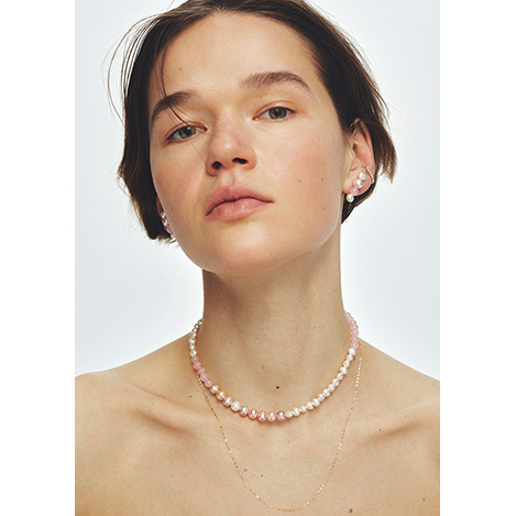 淡水パールと天然石のプレイフルな組み合わせ。「ル ボンボン」のNEWコレクション“playfully”