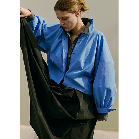 長く愛したい名品。「トーマスメイソン」×「ランバン オン ブルー」のWネームシャツ予約開始