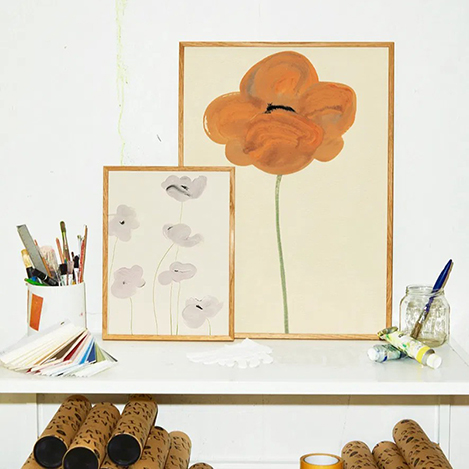 壁や棚を彩る北欧アート。デンマーク発のポスターブランド