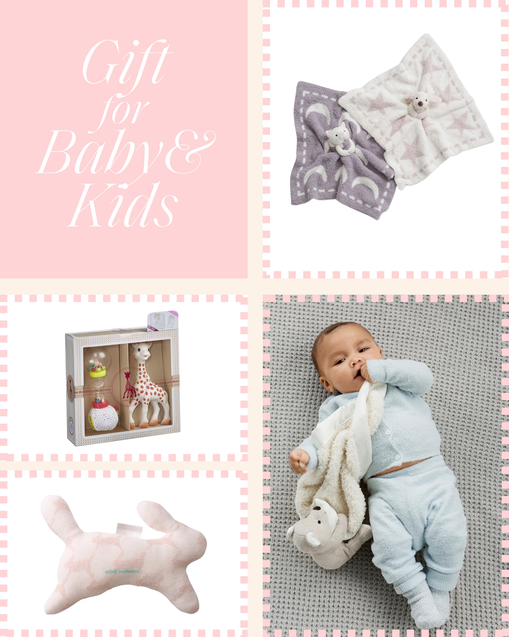 出産祝いにも。もらってうれしいベビーギフト