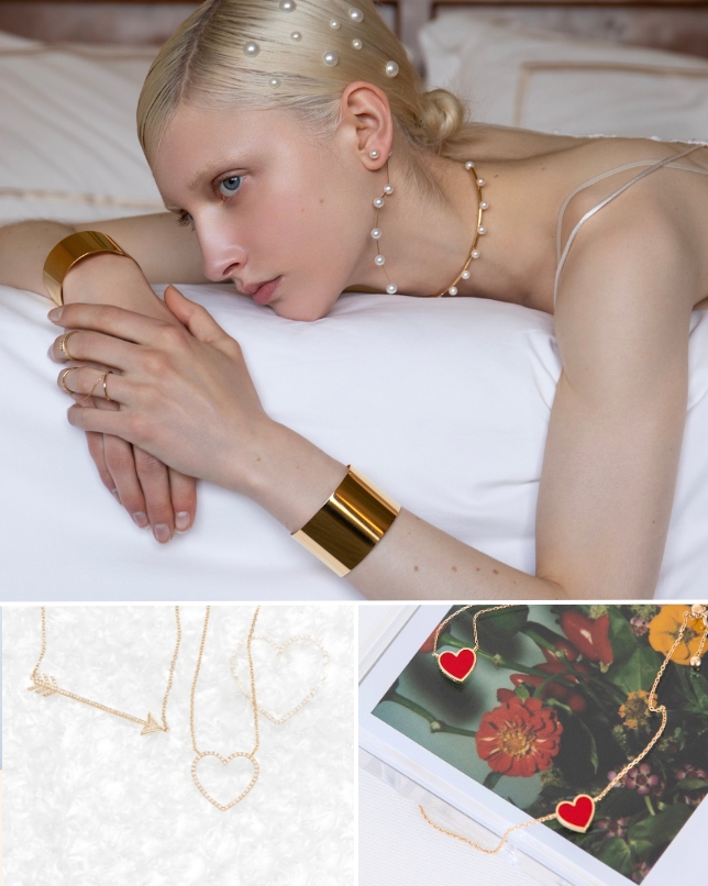 ELLE SHOP】スタイリスト大草直子さんとのコラボジュエリーを使って'S