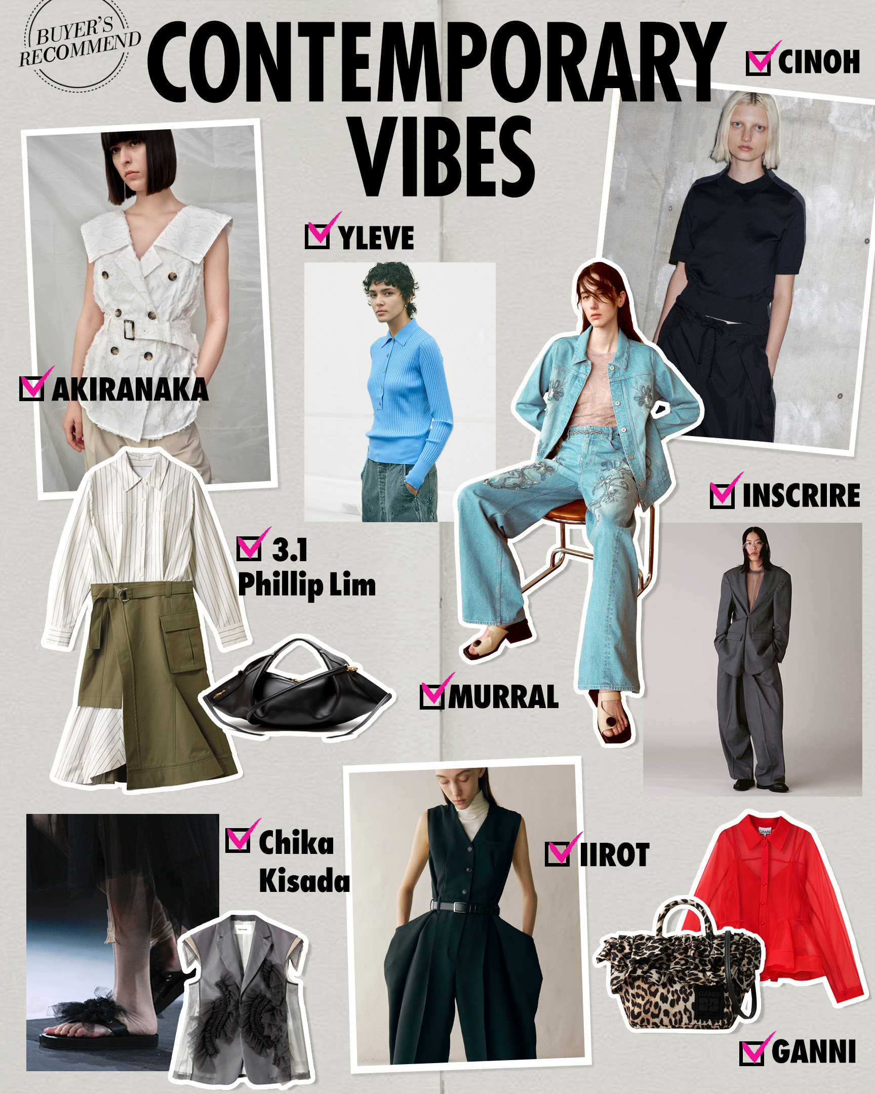 今のセンスと空気感が詰まった厳選コンテンポラリーブランド