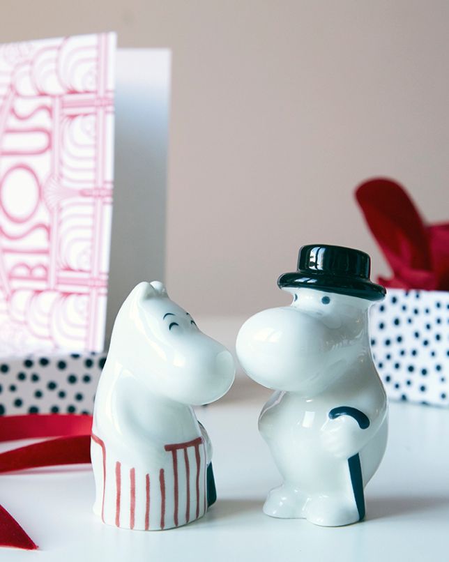 MOOMIN ARABIA - ギフトにもおすすめ。「ムーミン」の仲間たちが生き生きと描かれているテーブルウェア