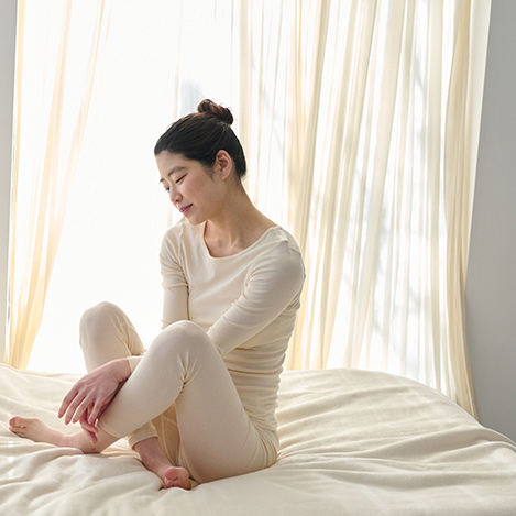 秋支度にぴったり。オーガニックコットンのインナーウェア