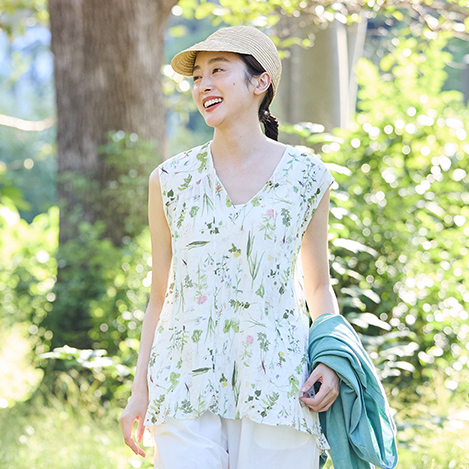 「根っこ」をモチーフにしたRootsプリント