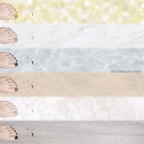 2021年はリラックスアースな大人のくすみポップカラー　uka ペディキュアスタディが5月19日（水）に限定発売！