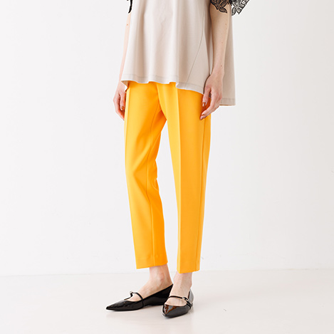 「デザインワークス」毎シーズン大人気のダブルクロスパンツに新色が登場