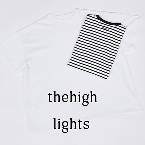 「デザインワークス×thehighlights™」スタイリスト尾辻益実が着る、大人のための別注big tee