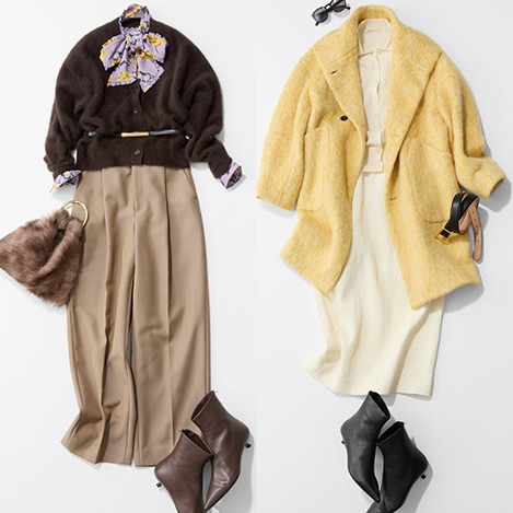 重ねる季節、これどう着る? 大人のための上手なレイヤード術