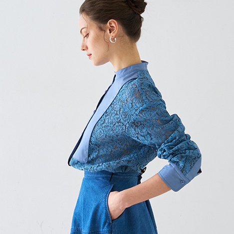 春の着こなしを更新するレースアイテム