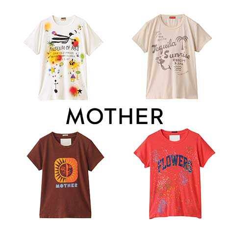 「マザー」のカラフル&カジュアル