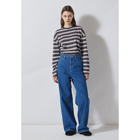 シルエットの美しさが人気を呼ぶ「フローレント」のデニムパンツ