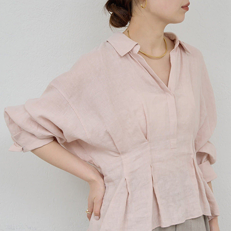 素材とシルエットを愉しむ、映える春服