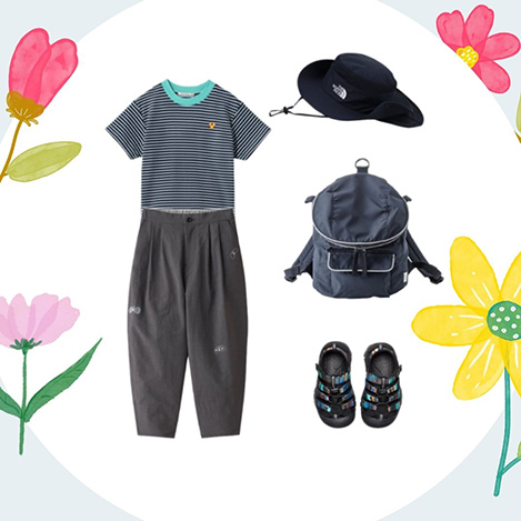 ネックラインにアクセントカラーを添えた“horisontti(ホリゾンティ)”シリーズ