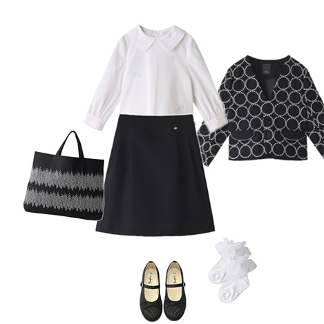 「ミナ ペルホネン」からキッズのセレモニー服をラインナップ