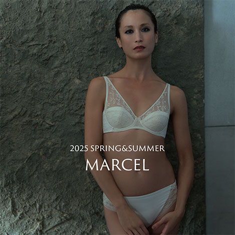 素朴な花柄が映える新作「MARCEL」が入荷!