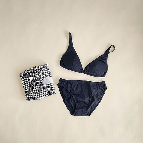 【NEW】オーガニックコットン100%!ノンワイヤーブラとショーツのSPECIAL SETが数量限定、登場。