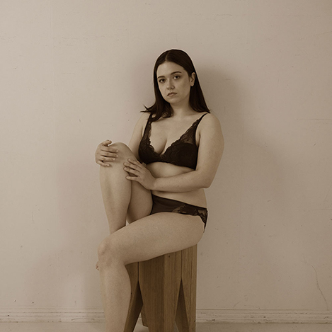 「XL」サイズまで揃う、ノンワイヤーブラとショーツ!