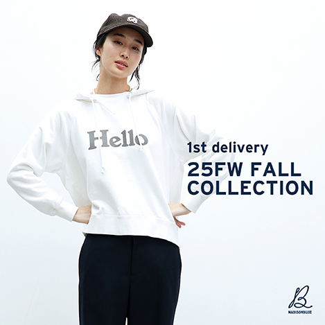 「マディソンブルー」25FW FALL LINE-UP 新しい季節がはじまる、最初の一着に