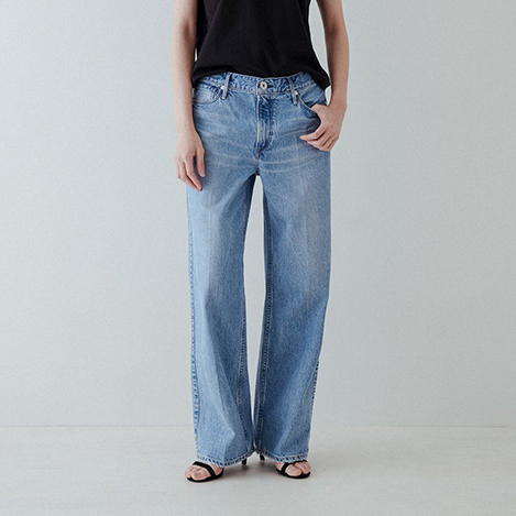 ワイドデニム選びは「アッパーハイツ」にお任せ!