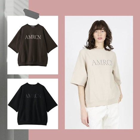 「アメリカーナ」【ELLE SHOP限定】ハーフスリーブスウェットが登場!