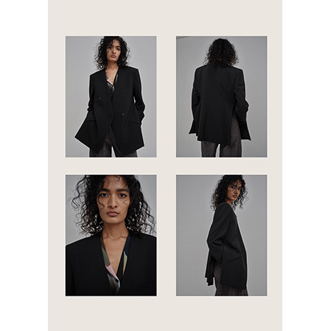 「アキラナカ」静寂の造形から生まれる、知性を纏うジャケット