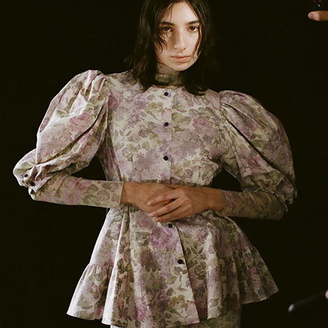 「ルール ロジェット」のオリジナルフラワープリントシリーズ