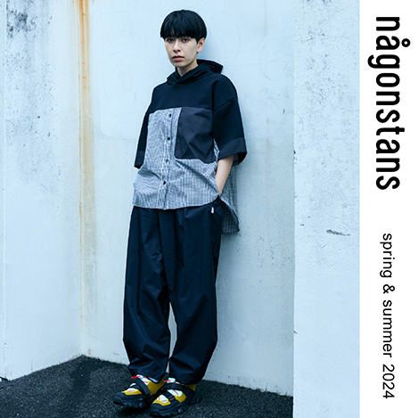 2024 Spring Summer new arrival「docking hood shirt pullover」