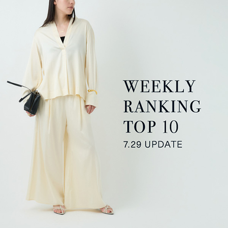 【WEEKLY RANKING】人気アイテムTOP5
