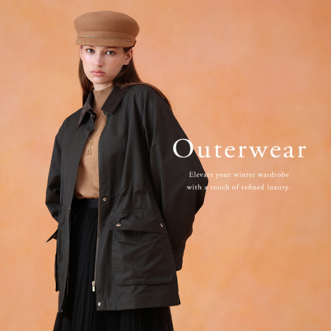 【PICK UP】 Outer wear | 秋の始まりに羽織りたい、今の気分に合う一枚。