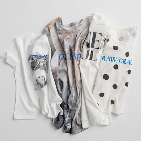 今から活躍、旬カットソー