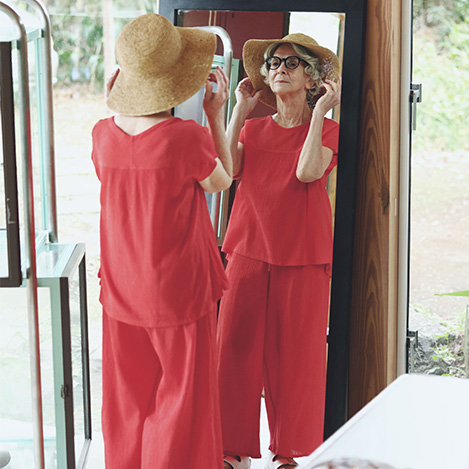 暑い時期、快適に過ごすサマークレープ