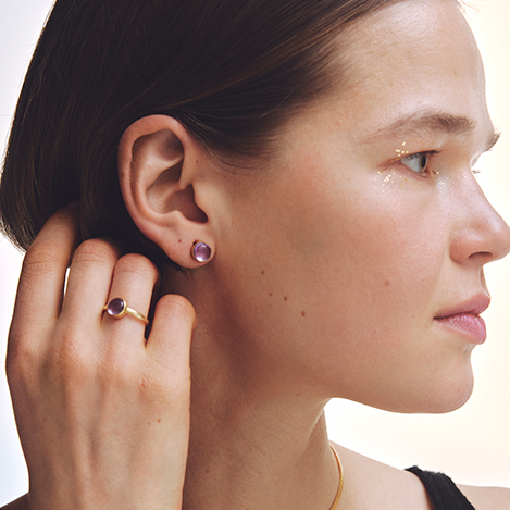 「ル ボンボン」のみずみずしい天然石ジュエリー