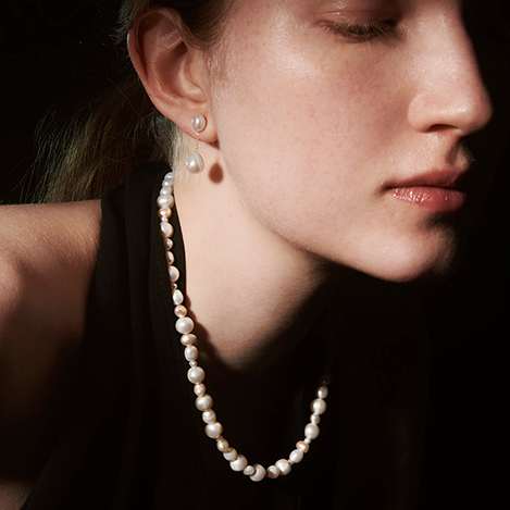 「ル ボンボン」冬に映えるホワイトパール