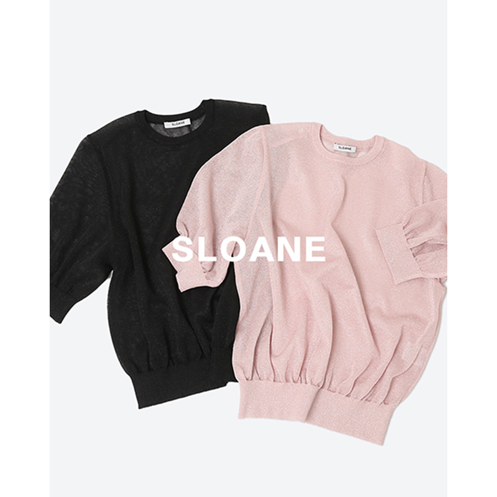 季節に寄り添うニット。端正な編み地が美しい「スローン」の新作にご注目